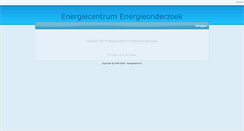Desktop Screenshot of esa.energiecentrum.nl
