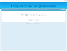 Tablet Screenshot of esa.energiecentrum.nl